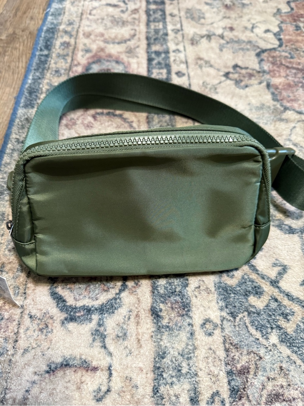 Olive Green Crossbody Belt Bag